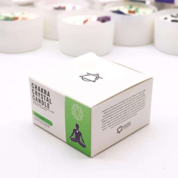 Velas de Cristal de Chakra  - Chakra del corazón - Imagen 3