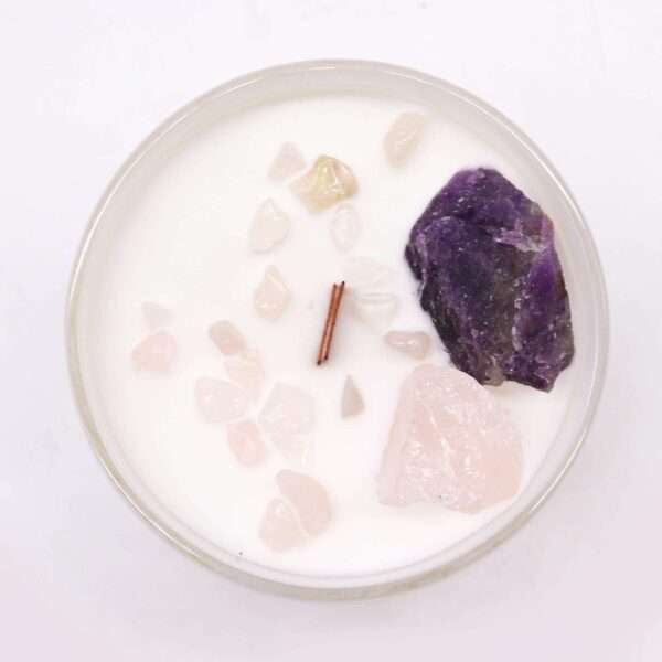 Velas de Cristal de Chakra  - Chakra del tercer ojo - Imagen 3