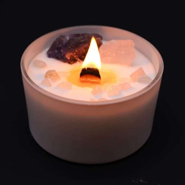 Velas de Cristal de Chakra  - Chakra del tercer ojo - Imagen 6