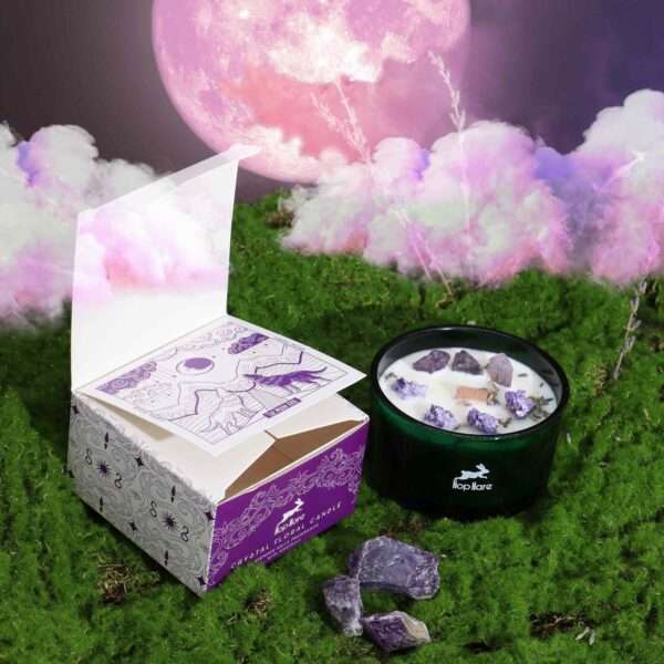 Vela Flor Mágica de Cristal Hop Hare  - Luna - Imagen 5