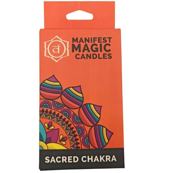 Velas Mágicas Manifest (pack de 12) - Naranja - Chakra Sagrado - Imagen 4