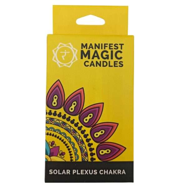 Velas Mágicas Manifest (paquete de 12) - Amarillas - Chakra del Plexo Solar - Imagen 4