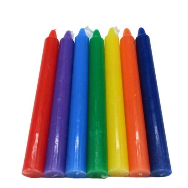 Velas del Manifiesto de los Siete Chakras (paquete de 7) - Imagen 2